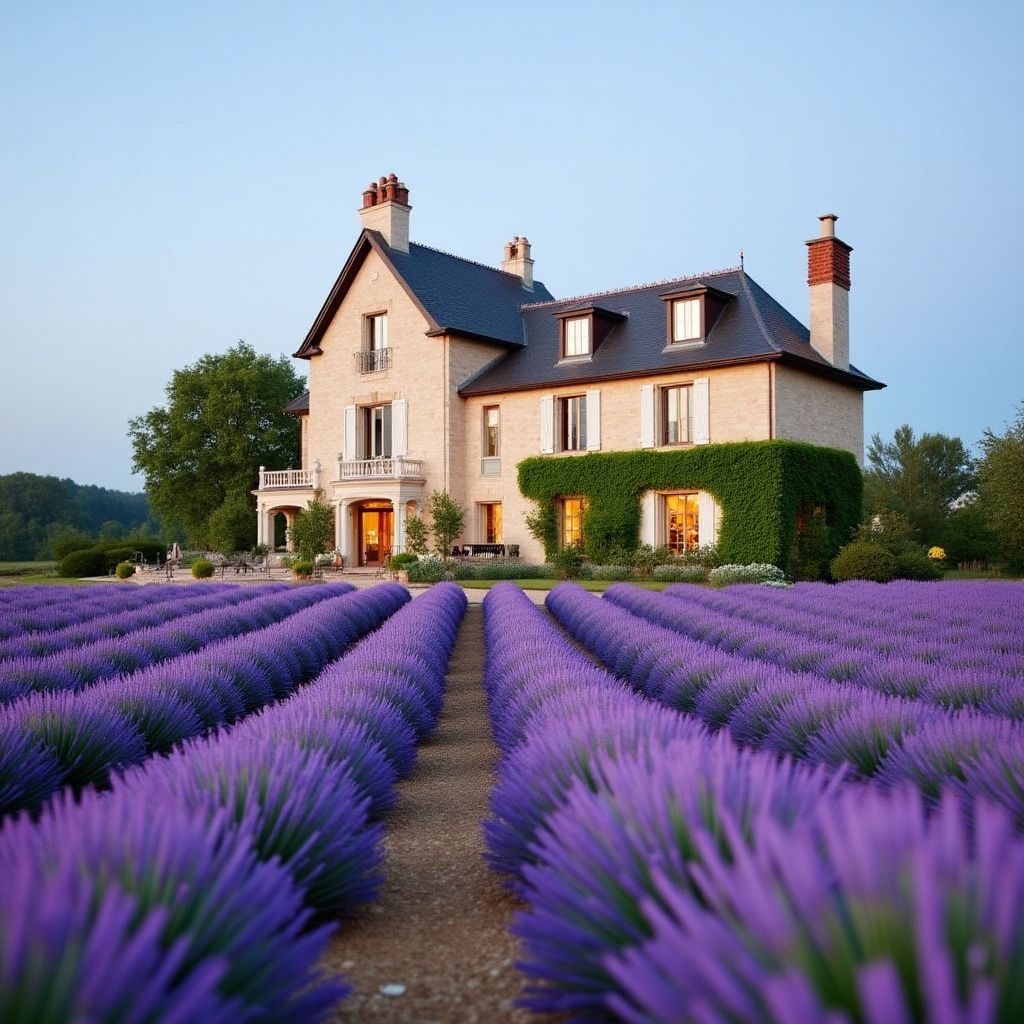 Hôtel boutique Provence champs lavande