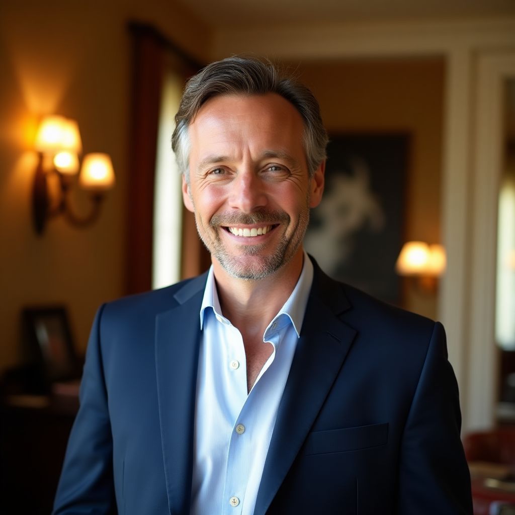 Marc Delacroix propriétaire mas provençal